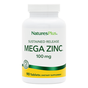NaturesPlus Mega Zinc 100 mg Sustained Release Tablets