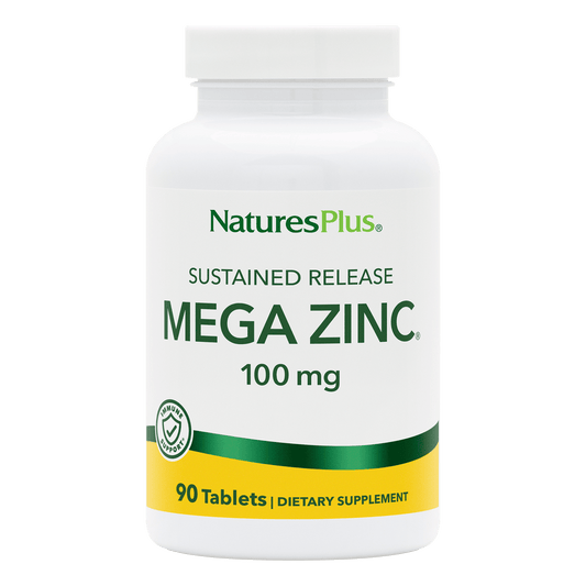 NaturesPlus Mega Zinc 100 mg Sustained Release Tablets
