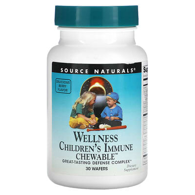 Source Naturals, Wellness Children's Immune Chewable