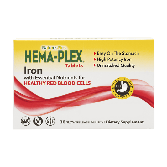 NaturesPlus HEMA-PLEX¨ Slow-Release Tablets