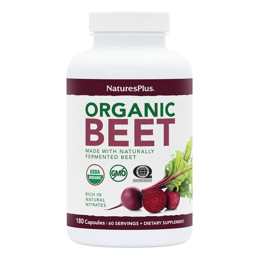 NaturesPlus Organic Beet Capsules