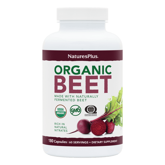 NaturesPlus Organic Beet Capsules
