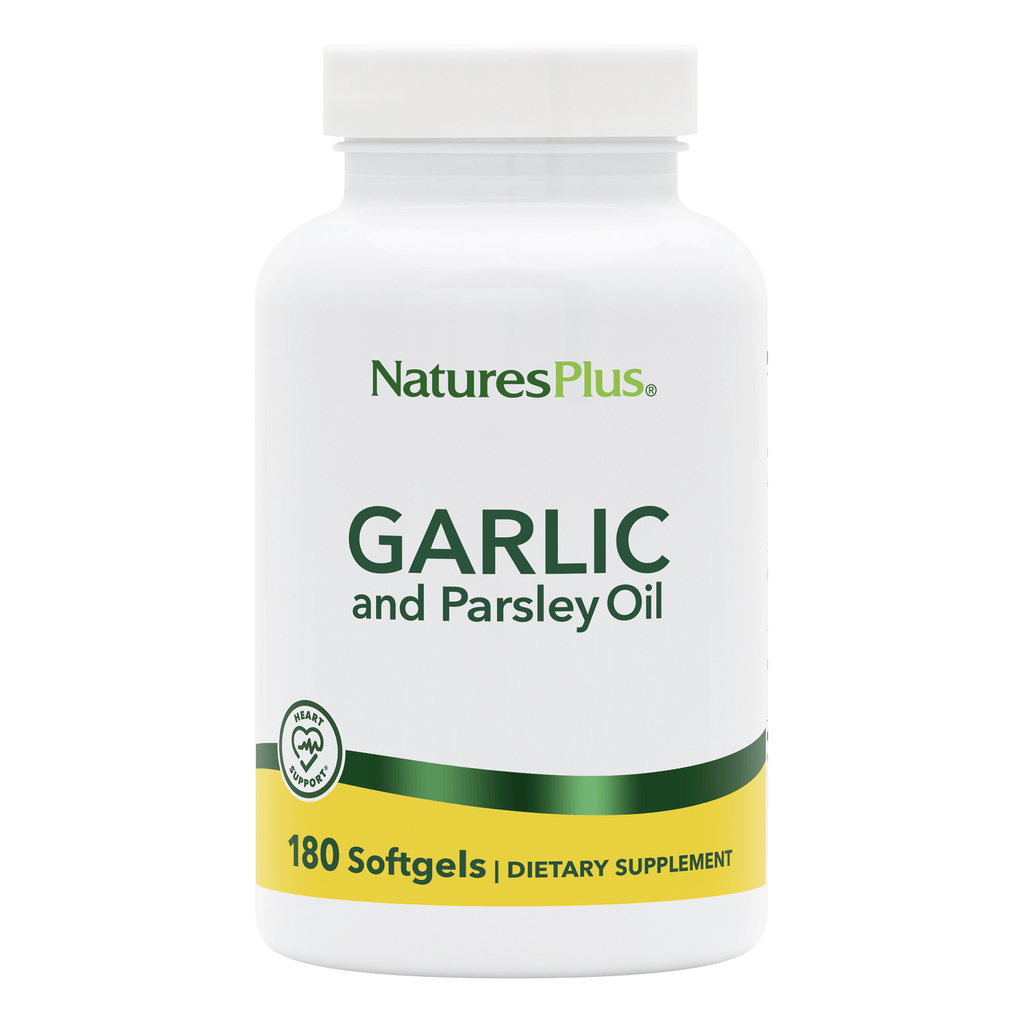 NaturesPlus Garlic & Parsley Oil Softgels