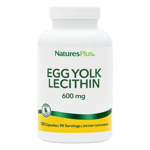 NaturesPlus Egg Yolk Lecithin 600 mg Capsules