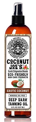 COCONUT JOES EXOTIC COCONUT DARK TAN OIL