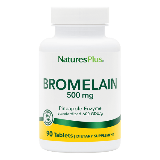 NaturesPlus Bromelain 500 mg Tablets