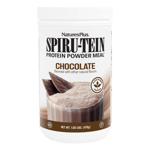 NaturesPlus SPIRU-TEIN® Protein Powder Meal** - Chocolate