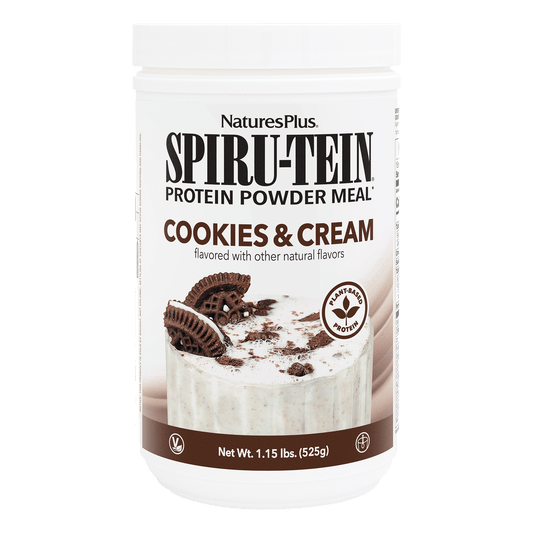 NaturesPlus SPIRU-TEIN¨ Protein Powder Meal** - Cookies and Cream