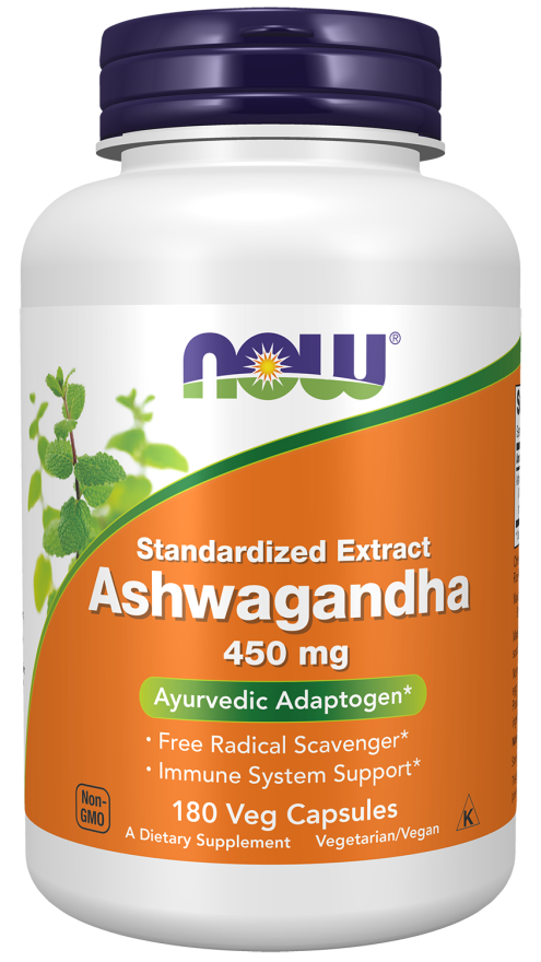 NOW ASHWAGANDHA 450 MG 180 VCAPS