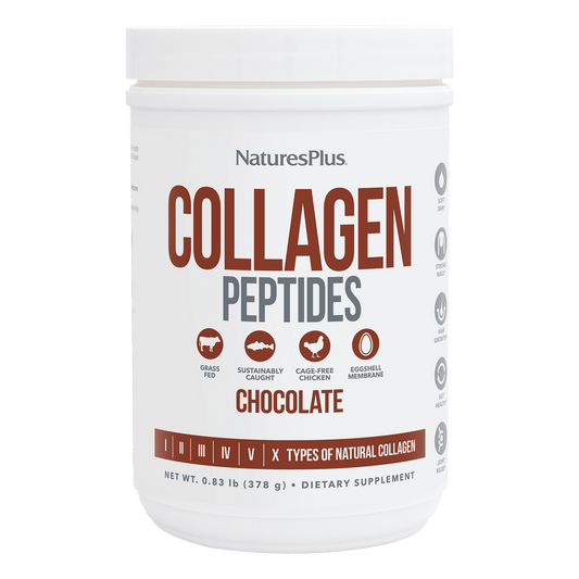 NaturesPlus Collagen Peptides Chocolate