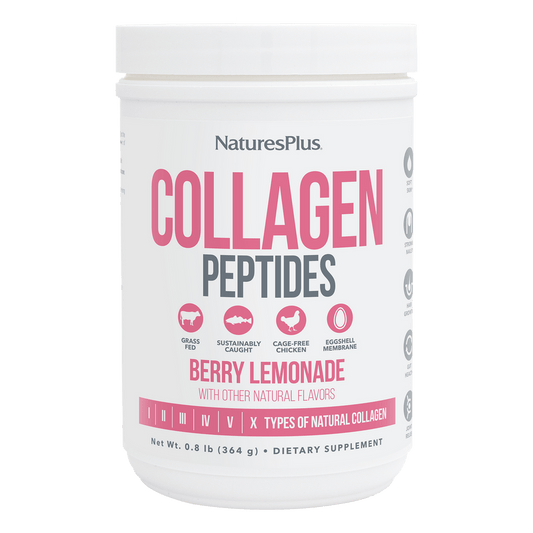 NaturesPlus Collagen Peptides Berry Lemonade