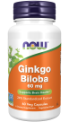 NOW Foods Ginkgo Biloba 60 mg