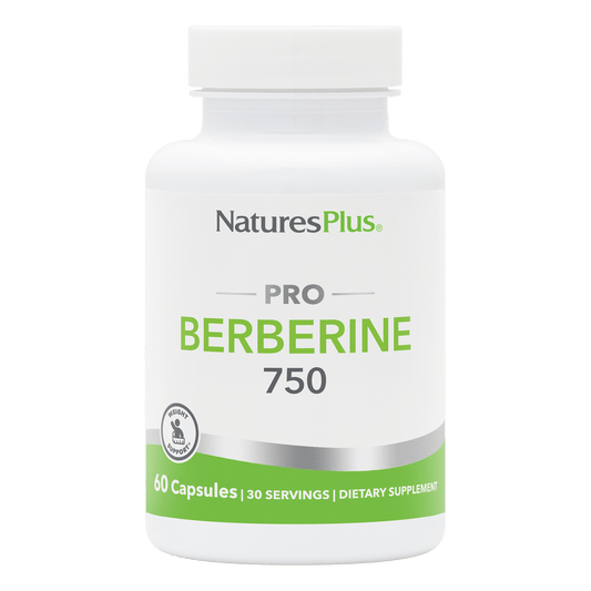 NaturesPlus PRO Berberine 750 MG Capsules