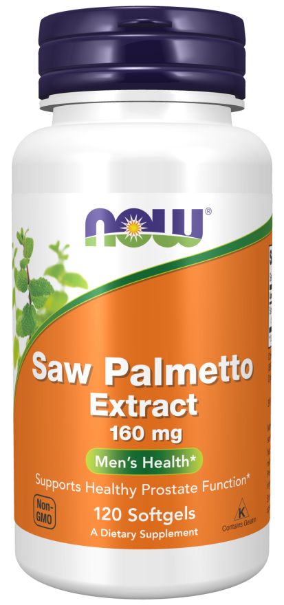NOW SAW PALMETTO EXTRACT 160 MG
