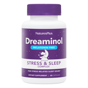 NaturesPlus Dreaminol® Stress & Sleep Complex without Melatonin