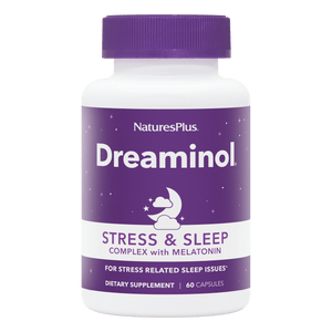 NaturesPlus Dreaminol® Stress & Sleep Complex with Melatonin