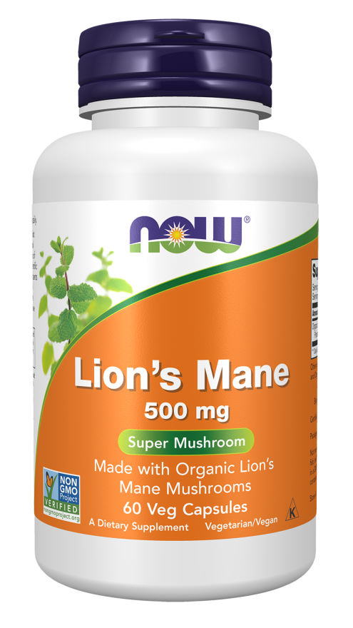 NOW LION'S MANE 500 MG