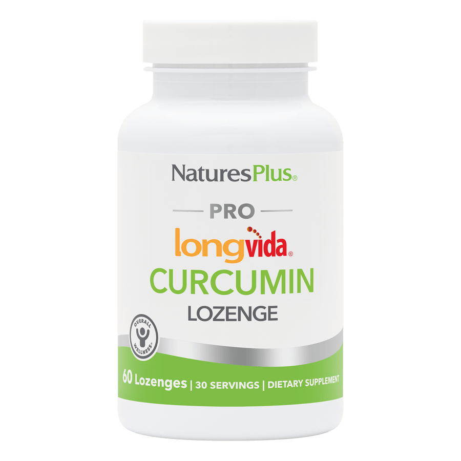 NaturesPlus PRO Curcumin Longvida¨ 500 MG Lozenges