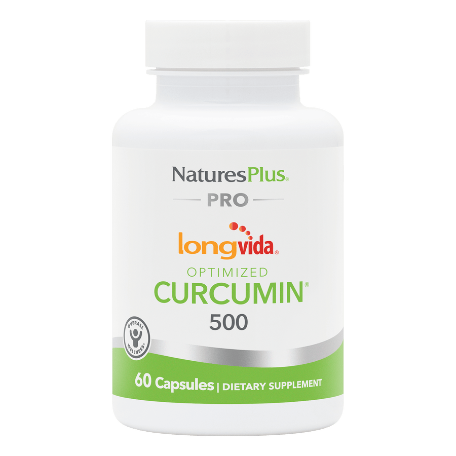 NaturesPlus PRO Curcumin Longvida¨ 500 MG Capsules