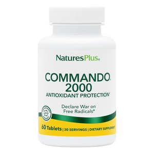 NaturesPlus Commando® 2000 Antioxidant Protection Tablets