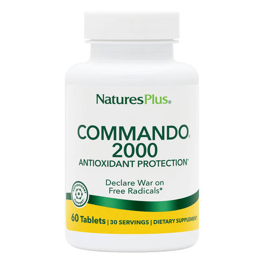 NaturesPlus Commando¨ 2000 Antioxidant Protection Tablets