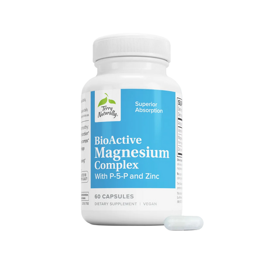 Terry Naturally Bio Active Magnesium +Zinc 60 Capsules