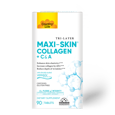 COUNTRY LIFE MAXI-SKIN COLLAGEN 90 CAPSULES