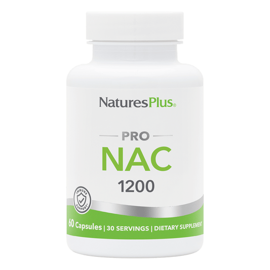 NaturesPlus PRO NAC 1200 Capsules