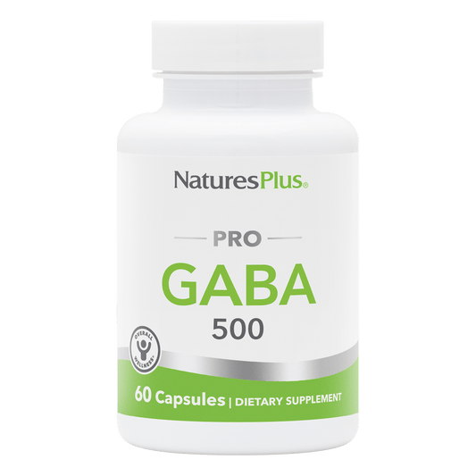 NaturesPlus PRO GABA 500 mg Capsule