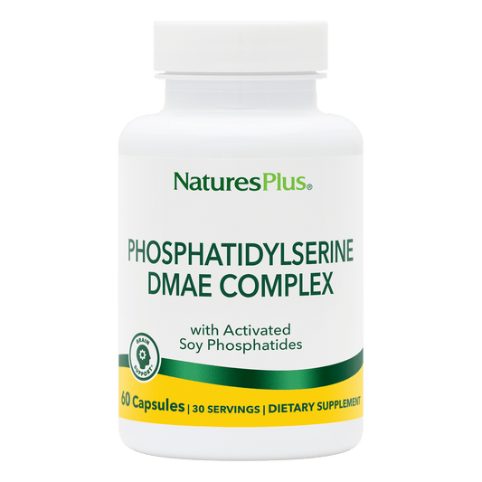 NaturesPlus Phosphatidylserine/DMAE Complex Capsules