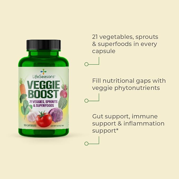 LIFE SEASONS VEGGIE BOOST 90 CAPSULES