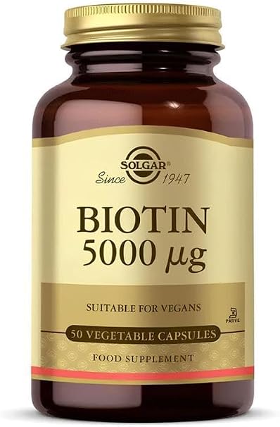 Solgar Biotin 5000Mcg 50 Veg Capsule