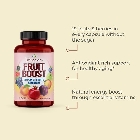 LIFE SEASONS FRUIT BOOST 90 CAPSULES