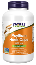 NOW PSYLLIUM HUSK CAPS 500 MG