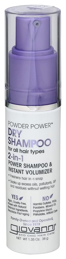 Giovanni Powder Dry Shampoo 2 In 1