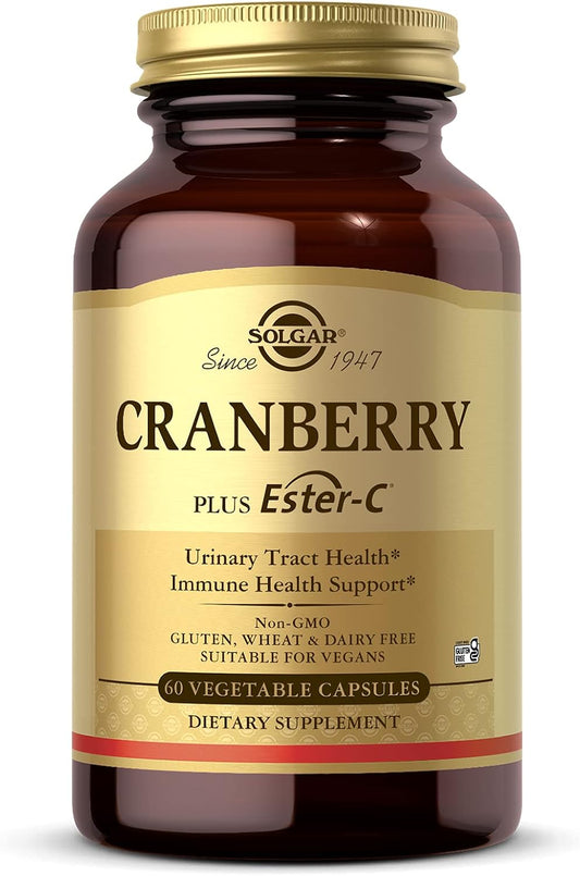Solgar Cranberry Plus Ester-C 60 Veg Capsules