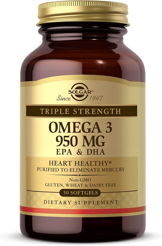 Solgar Omega-3 950Mg 50 Softgels