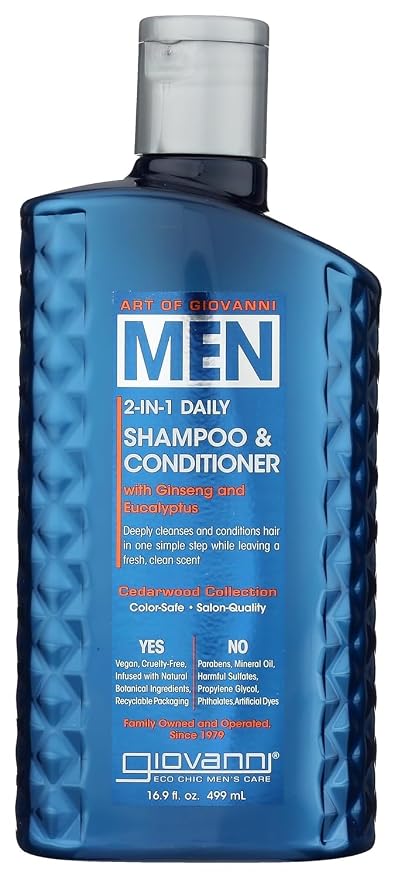 Giovanni Men 2-in-1 Daily Shampoo And Conditioner Color-Safe