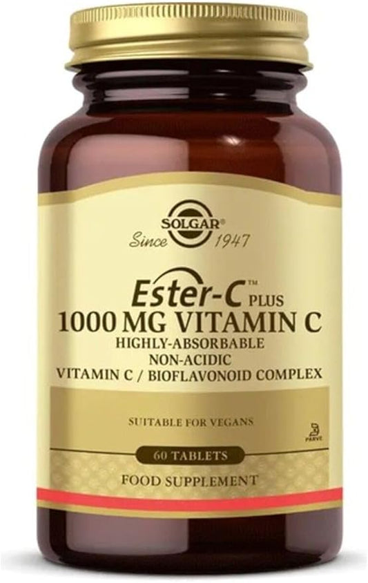 Solgar Ester-C+ 1000Mg 60 Tablets