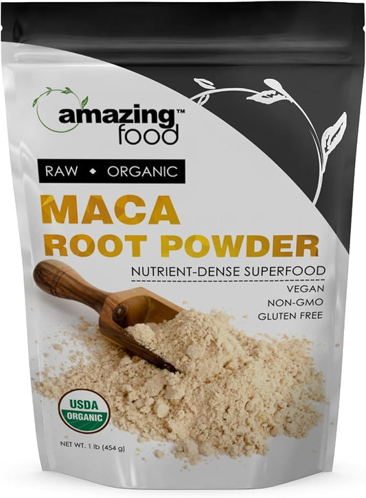 Amazing Foods Organic Maca Root Powder