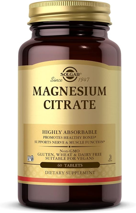 Solgar Magnesium Citrate Tbs 60