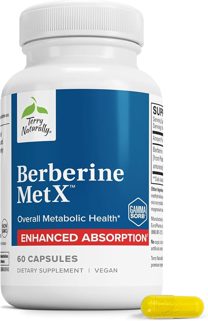 Terry Naturally Berberine Metx 60 Capsules