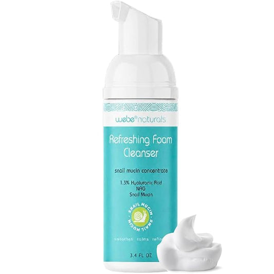 Webe Naturals Foam Cleanser 3.4Oz