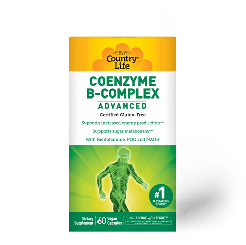 COUNTRY LIFE COENZYME B COMPLEX ADVANCED 60VAPS