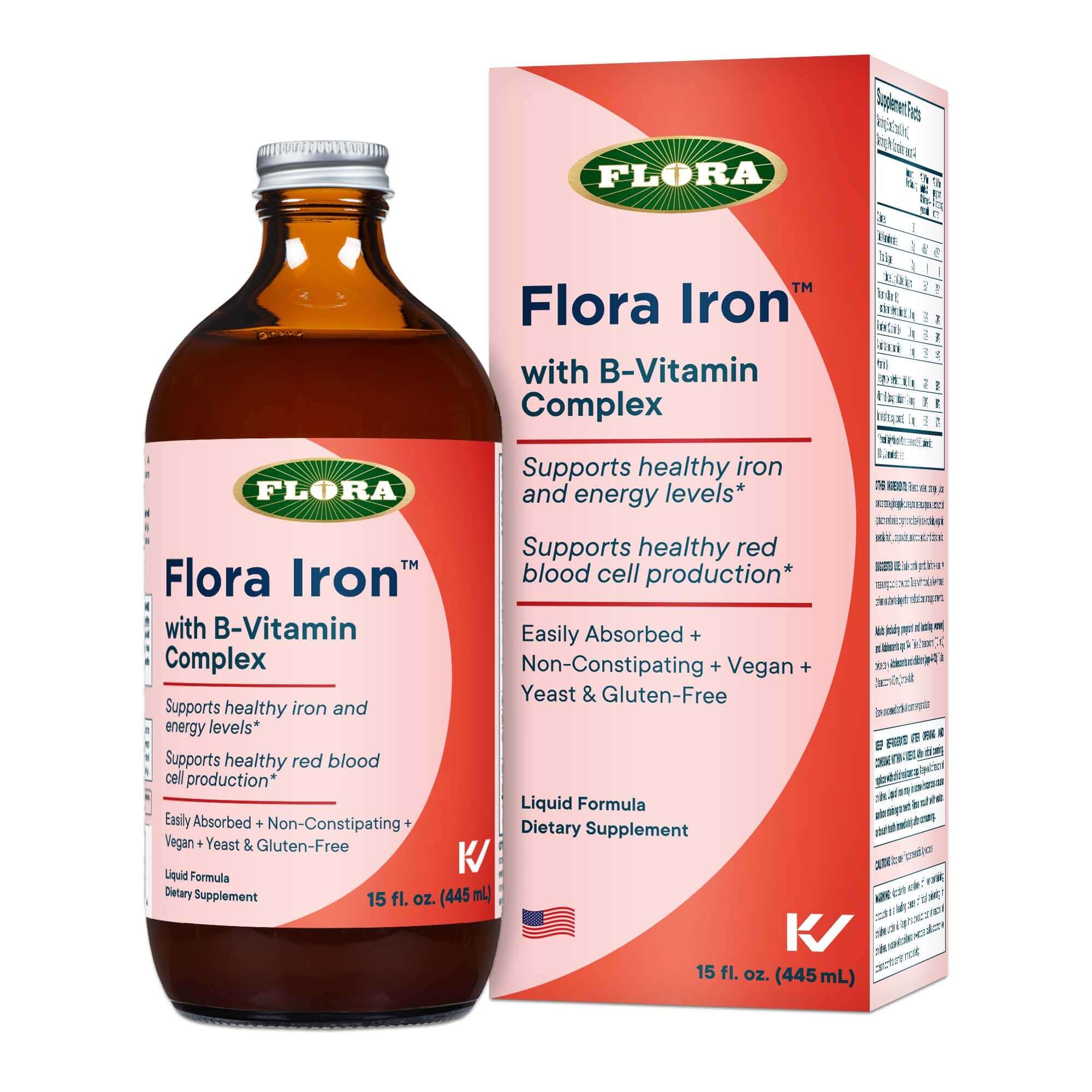 FLORA IRON +B-VITAMIN COMPLEX