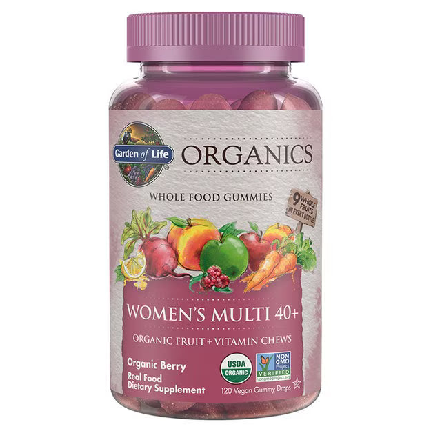 GARDEN OF LIFE MYKIND WOMEN MULTI 40+ GUMMIES