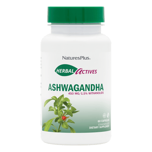 Cápsulas de Ashwagandha Herbal Actives de NaturesPlus
