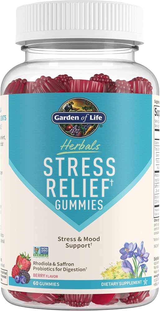 GARDEN OF LIFE HERBALS STRESS RELIEF GUMMIES