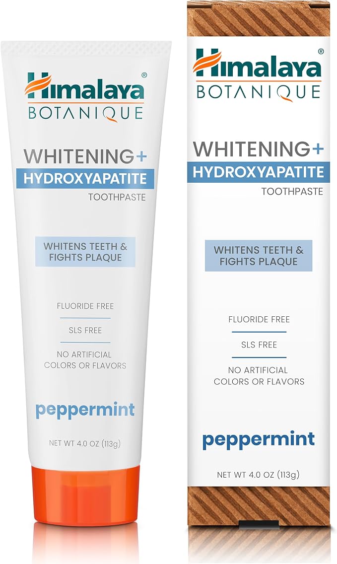 HIMALAYA WHITENING + HYDROXYAPATITE TOOTHPASTE PEPPERMINT