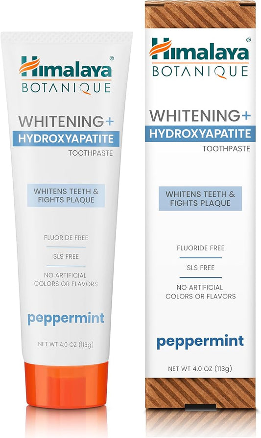 HIMALAYA WHITENING + HYDROXYAPATITE TOOTHPASTE PEPPERMINT